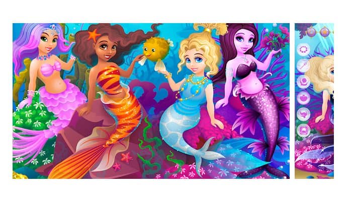 35 Mejores Juegos Para Chicas, Gratis Para Teléfonos Android 4 Sirena Juegos de Vestir